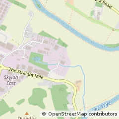 Map of Rotherwas IND Estate Hereford, Herefordshire