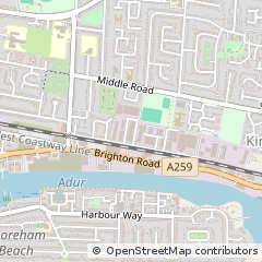 Map of Shoreham-by-SEA