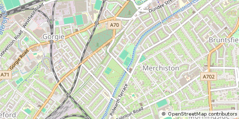 Map of Edinburgh
