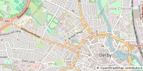 Map of Derby