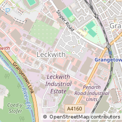 Map of Cardiff