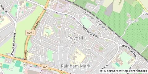 Map of Gillingham