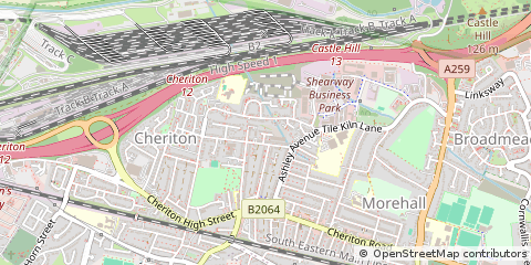 Map of Kent