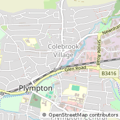 Map of Plymouth, Devon