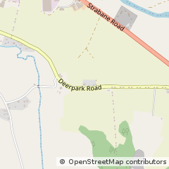 Map of Omagh, County Tyrone