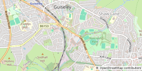 Map of Leeds