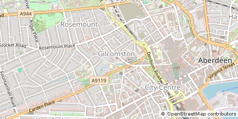 Map of Aberdeen