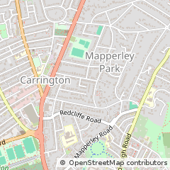 Map of Nottingham