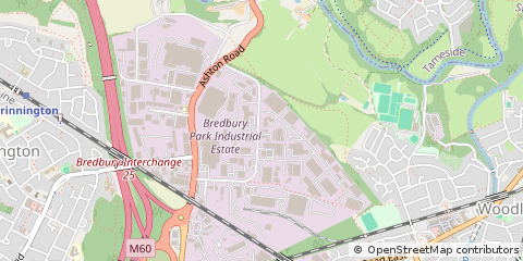 Map of Stockport
