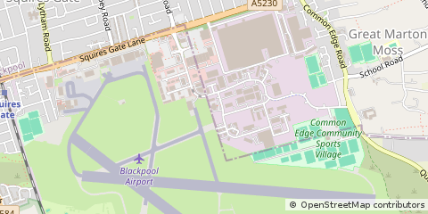 Map of Blackpool