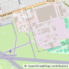 Map of Blackpool