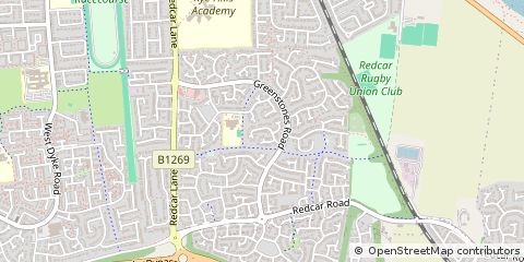 Map of Redcar