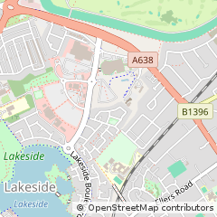 Map of Doncaster