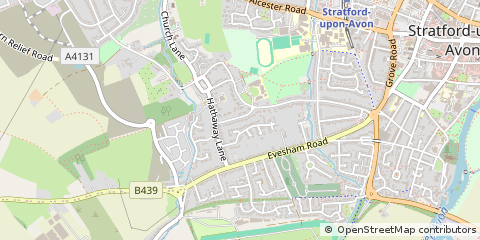 Map of Stratford-Upon-Avon