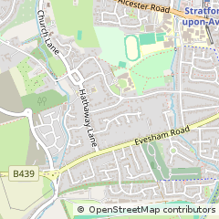 Map of Stratford-Upon-Avon