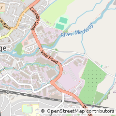 Map of Tonbridge, Kent