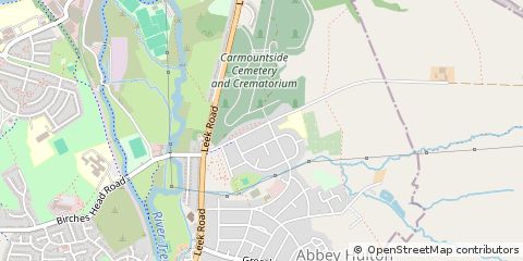 Map of Stoke-on-Trent