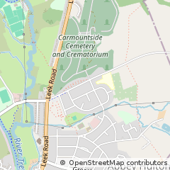 Map of Stoke-on-Trent
