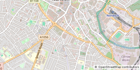 Map of Norwich
