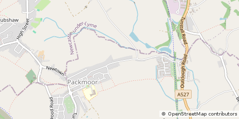 Map of Stoke-on-Trent