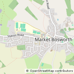 Map of Nuneaton, Warwickshire