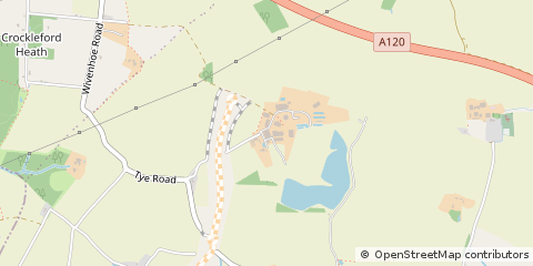 Map of Colchester, Essex