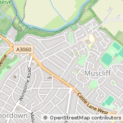 Map of Bournemouth