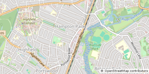 Map of Hampshire