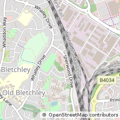 Map of Milton Keynes