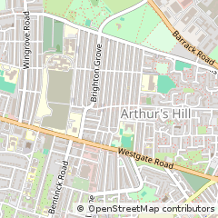 Map of Newcastle Upon Tyne
