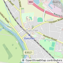 Map of Datchet, Berkshire