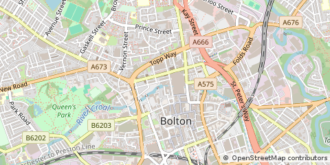 Map of Bolton