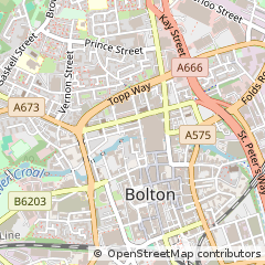 Map of Bolton