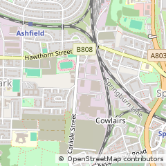 Map of Glasgow