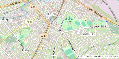 Map of Edinburgh
