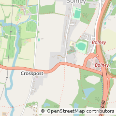 Map of Haywards Heath, West Sussex
