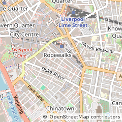 Map of Liverpool