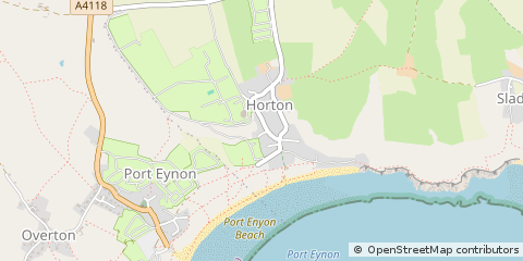 Map of Swansea