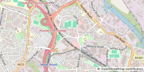 Map of Leeds