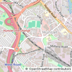 Map of Leeds