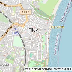 Map of Filey, North Yorkshire