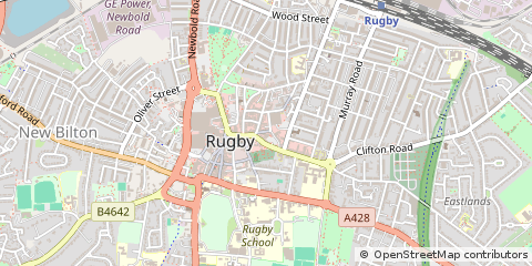 Map of Rugby
