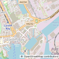 Map of Cardiff