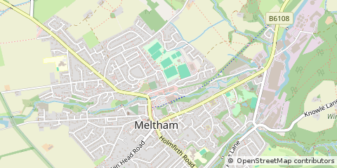 Map of Holmfirth