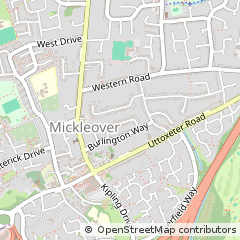 Map of Derby