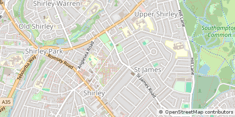 Map of Southampton
