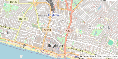 Map of Brighton