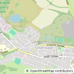 Map of Newcastle, Staffordshire
