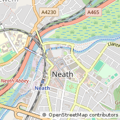 Map of Neath