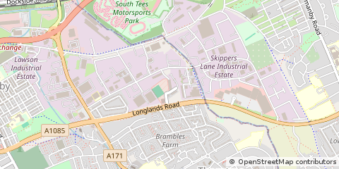 Map of Middlesbrough